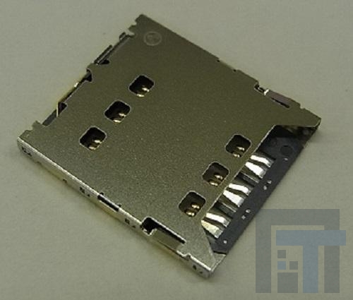 FUS006-3210-0 Соединители для карт памяти Micro and Nano Sim Card Socket Connect