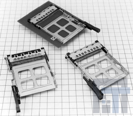 IC11SA-BUR-EJR Соединители для карт памяти 68 POS PCMCIA Right Button Ej Guide Unit