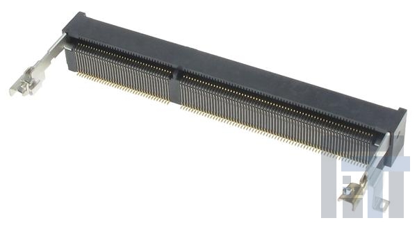 MM80-204B1-E1R Соединители DIMM DDR3 SDRAM, REVERSE 204P CONNECTOR,9.2mm