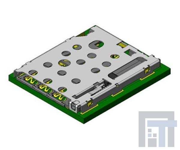 SF72S006VBAR2500 Соединители для карт памяти PSH-PSH NANO SIM CRD 1.25 x 11.2 x14.35mm