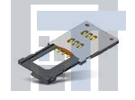 SF9W006S4AR1200 Соединители для карт памяти 1.8MM SIMM CARD USE W/ SF9-STS1-A