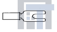 1-328281-1 Клеммы NYL-FORK 16-14 BLU #6 M5+