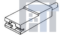 1-735075-0 Клеммы FASTON HSG FEM 6 35 1W