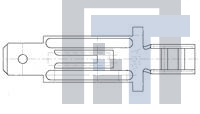 1217006-1 Клеммы TAB, 250 FASTON 032 NPCRS