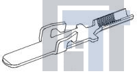 1217072-1 Клеммы CONT AMVAR 125 BLADE 020 TPBR