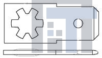 1217720-1 Клеммы TAB FASTON 6 35 IN LINE