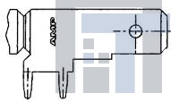 1217754-1 Клеммы TAB FASTON PCB 250SER