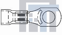 130446 Клеммы RING 12-10AWG M4