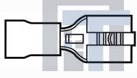 141015-1 Клеммы TERMINAL REC FASTON PIDG 6 35