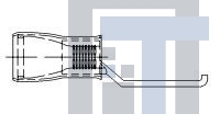 151794 Клеммы LIPPED BLADE 16-14 AWG TIN