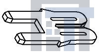 1601038-3 Клеммы DUAL PC TAB MMD SIAMEZE