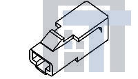 172128-2 Клеммы 250 SERIES PLUG 1P