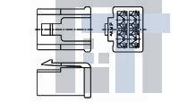 174202-1 Клеммы 250 FASTON PLUG 4P