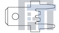 1742362-1 Клеммы TAB FASTON PCB .250 SERIES