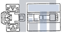 176774-1 Клеммы 250 INTERLK PLUG 3P