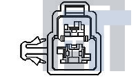 178001-1 Клеммы 250 DBL LOCK CAP IKEI 3P NAT