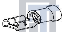 184262-1 Клеммы RCPT PIDG FASTON 250 LIF 22-18