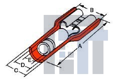 19002-0002 Клеммы 18-22 AWG DISCONNECT