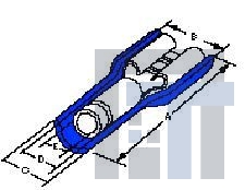 19002-0024 Клеммы QK DISCONNECT FEMALE 14-16 AWG