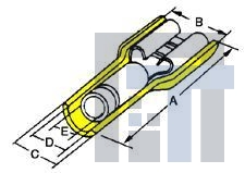 19002-0044 Клеммы QK DISCONNECT FEMALE 10-12 AWG