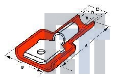 19004-0001 Клеммы INSULATED COUPLER 18-22 AWG male