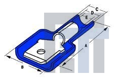 19004-0005 Клеммы 14-16 AWG DISCONNECT