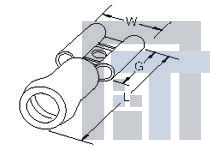 19019-0026 Клеммы .110X.032 FEM.QD AVI IK. TAPED (BB-8135T)