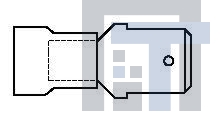 19024-0007 Клеммы .250X.032 MALE QD VI D VIBRAKRIMP (MCT-4)