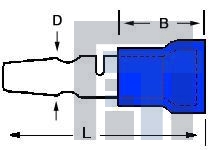 19035-0008 Клеммы SNAP PLUG AVIKRIMP T KRIMP TAPED (B-579T)