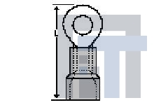 19067-0011 Клеммы RING-TRM 08AWG 1/4