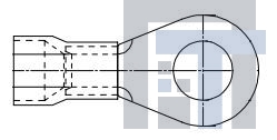 19067-0070 Клеммы E-960-10T RING NYLAK RP FE TAPE DBL SPACE