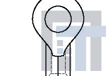 19069-0055 Клеммы RING TONGUE TERMINAL 18-22 AWG stud 5-6