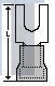 19139-0001 Клеммы FORK-TRM 22-18 #02 NYL RED