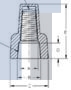 19160-0044 Клеммы 22-10 YLW WING LOCK