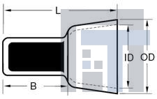 19160-0083 Клеммы INSULATED SPLICES closed end