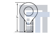 19193-0011 Клеммы RING TONGUE TERM 18-22 AWG