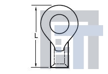 19193-0106 Клеммы RING TONGUE TERM 12-10 AWG