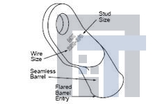 19221-0372 Клеммы BCL 4/0 LUG 1/2 STUD TUD ID .625 PLTD SPM