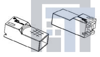 1969186-1 Клеммы .312 RECEPT HOUSING BLACK