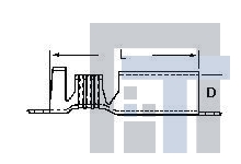 19723-4102 Клеммы .156 RECEP STRIP PLT 7M/REEL (197234102)