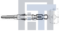 203816-3 Клеммы PIN CONTACT ASSY L/P