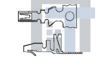 3-794121-1-(CUT-STRIP) Клеммы MINI AMP-IN Cut Strip of 100