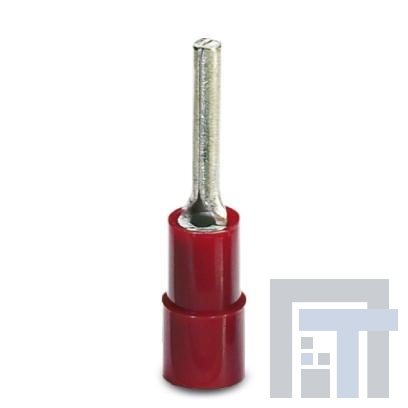 3240064 Клеммы Pin cable lug red 0.5-1.5 mm2 L1=12 mm
