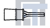 342166-1 Клеммы 16-14 F.E.P.G. WIRE PIN