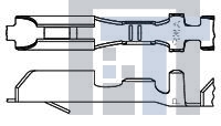 350343-1 Клеммы PIN RECPT .093 PTPBR