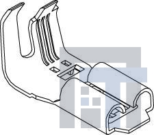 35068-9702 Клеммы MP LOCK TERM FR WIRE RM FR WIRE AWG 22-20