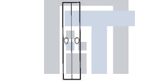 35189 Клеммы BUTT SPLICE 2 AWG SIGHT HOLE