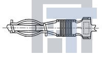 353937-1 Клеммы 2.3 CLUSTER REC AMPLIVAR TYPE