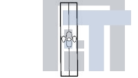 36886 Клеммы BUTT SPLICE 6 AWG SIGHT HOLE