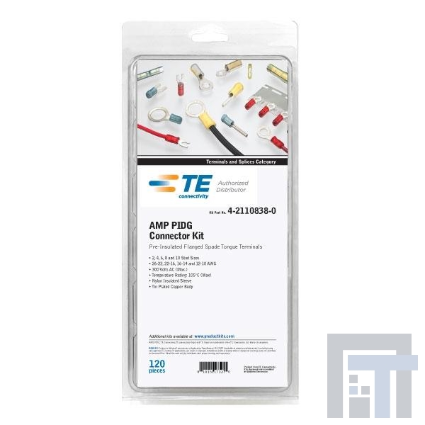 4-2110838-0 Клеммы P-Ins Rng Trm 10 120 PC Kit